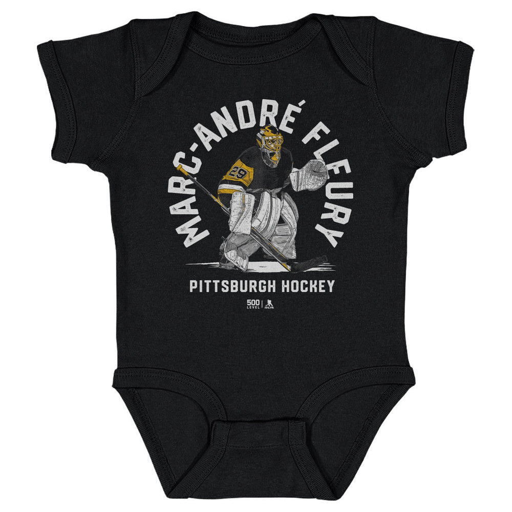 Marc-Andre Fleury Pittsburgh Emblem WHT (ONLINE ORDER ONLY)