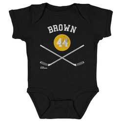 Rob Brown Pittsburgh 44 Sticks WHT