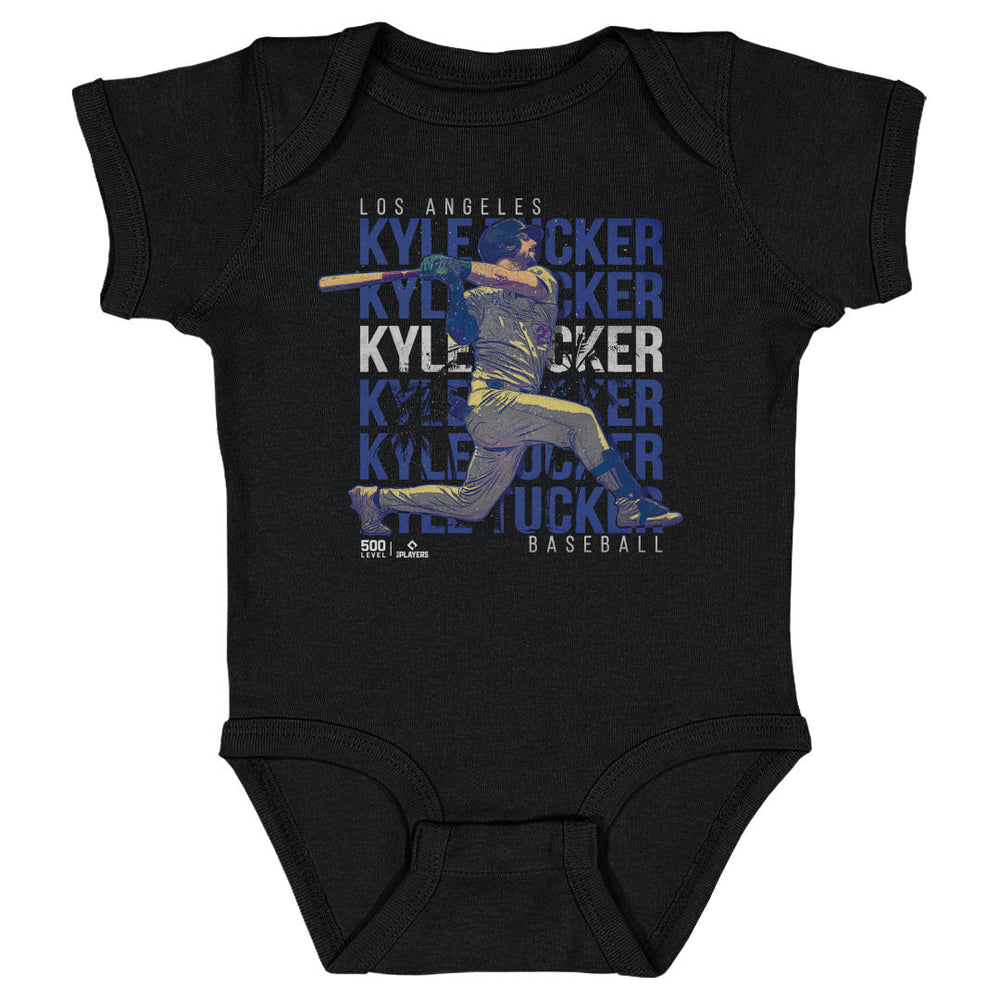 Kyle Tucker Los Angeles D Name Repeat WHT (ONLINE ORDER ONLY)