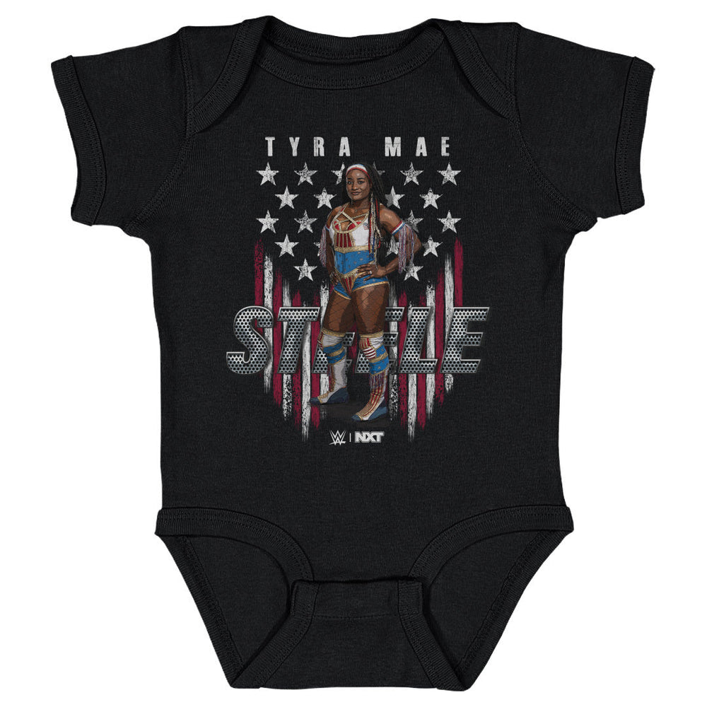Tyra Mae Steele Flag Name WHT (ONLINE ORDER ONLY)