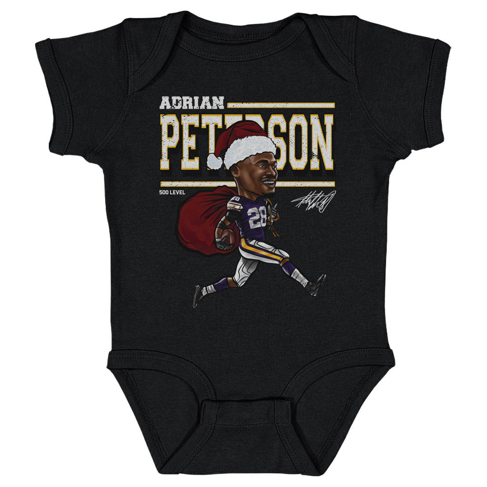 Adrian Peterson Minnesota Cartoon Santa Hat WHT (ONLINE ORDER ONLY)