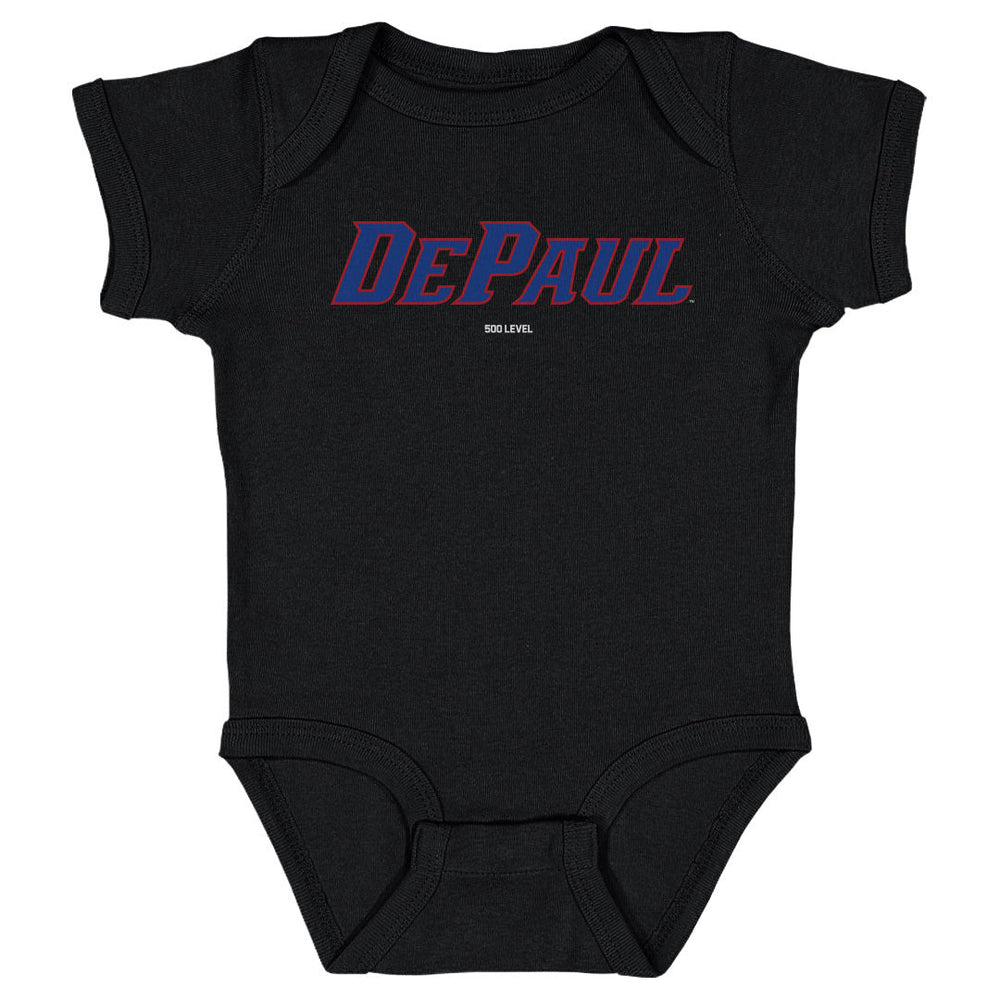 DePaul Blue Demons Wordmark WHT
