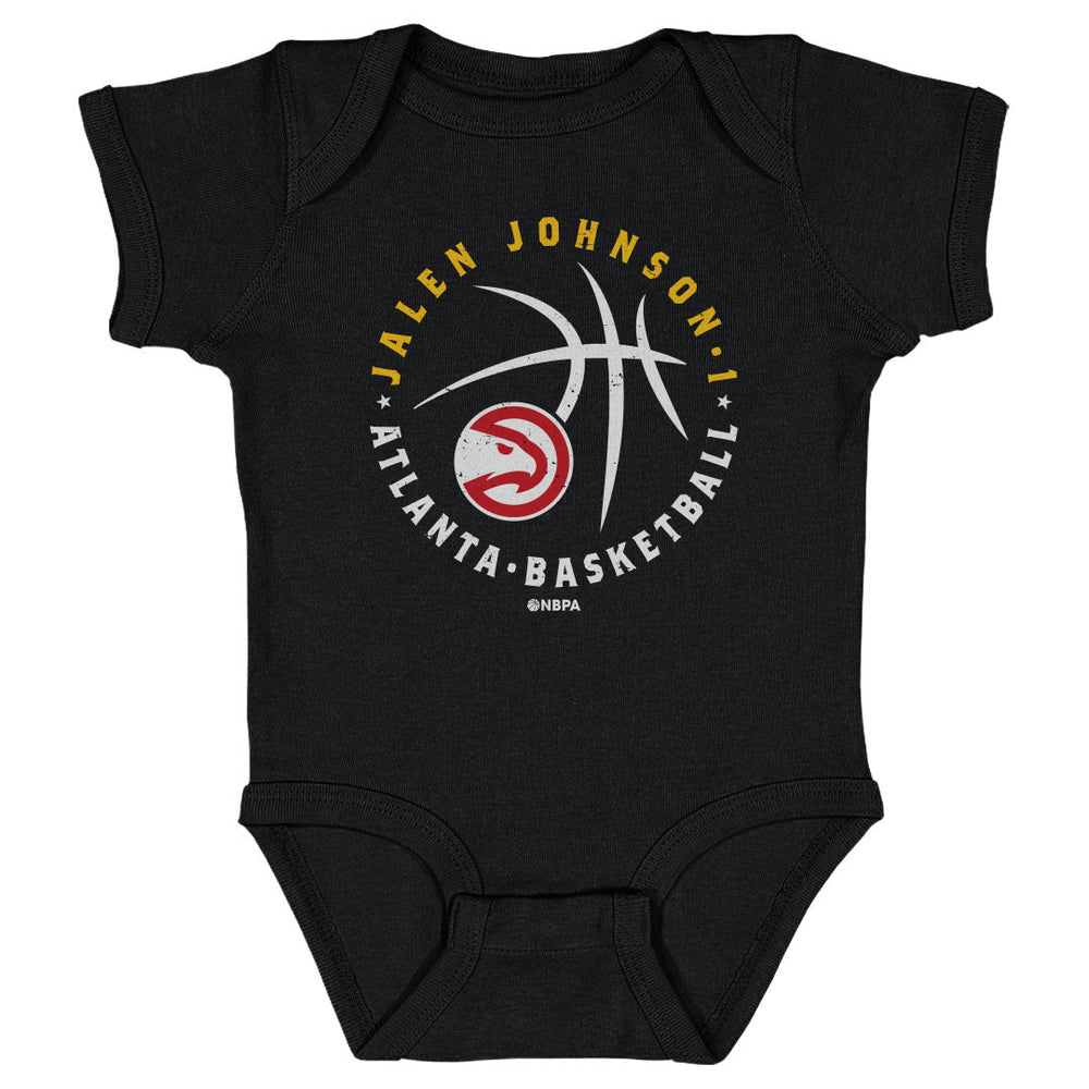 Jalen Johnson Atlanta Hawks Player Ball WHT (ONLINE ORDER ONLY)