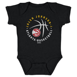 Jalen Johnson Atlanta Hawks Player Ball WHT (ONLINE ORDER ONLY)