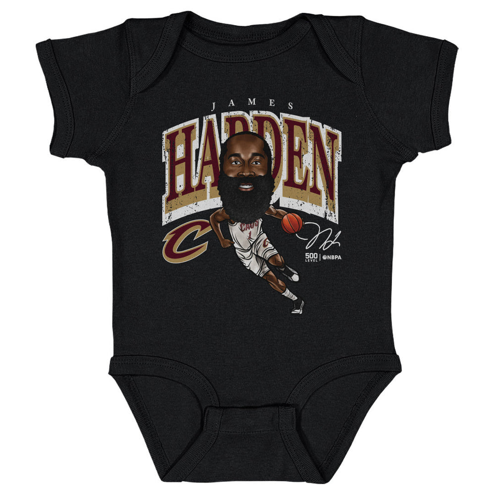 James Harden Cleveland Cavaliers Cartoon WHT (ONLINE ORDER ONLY)