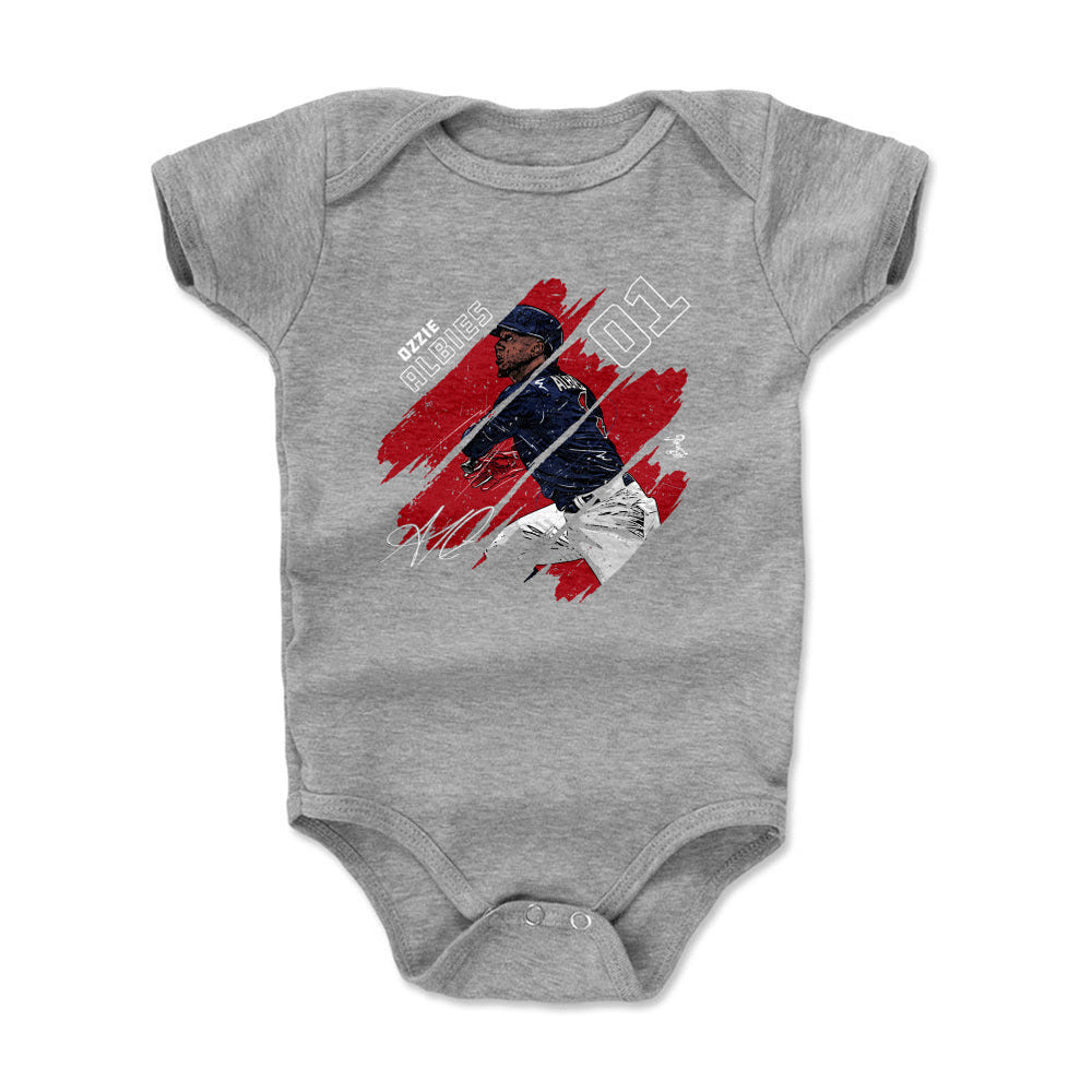 Ozzie Albies Stripes WHT (ONLINE ORDER ONLY)