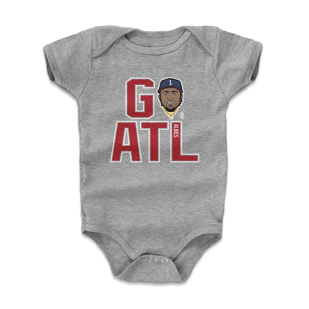 Ozzie Albies GO ATL R WHT (ONLINE ORDER ONLY)