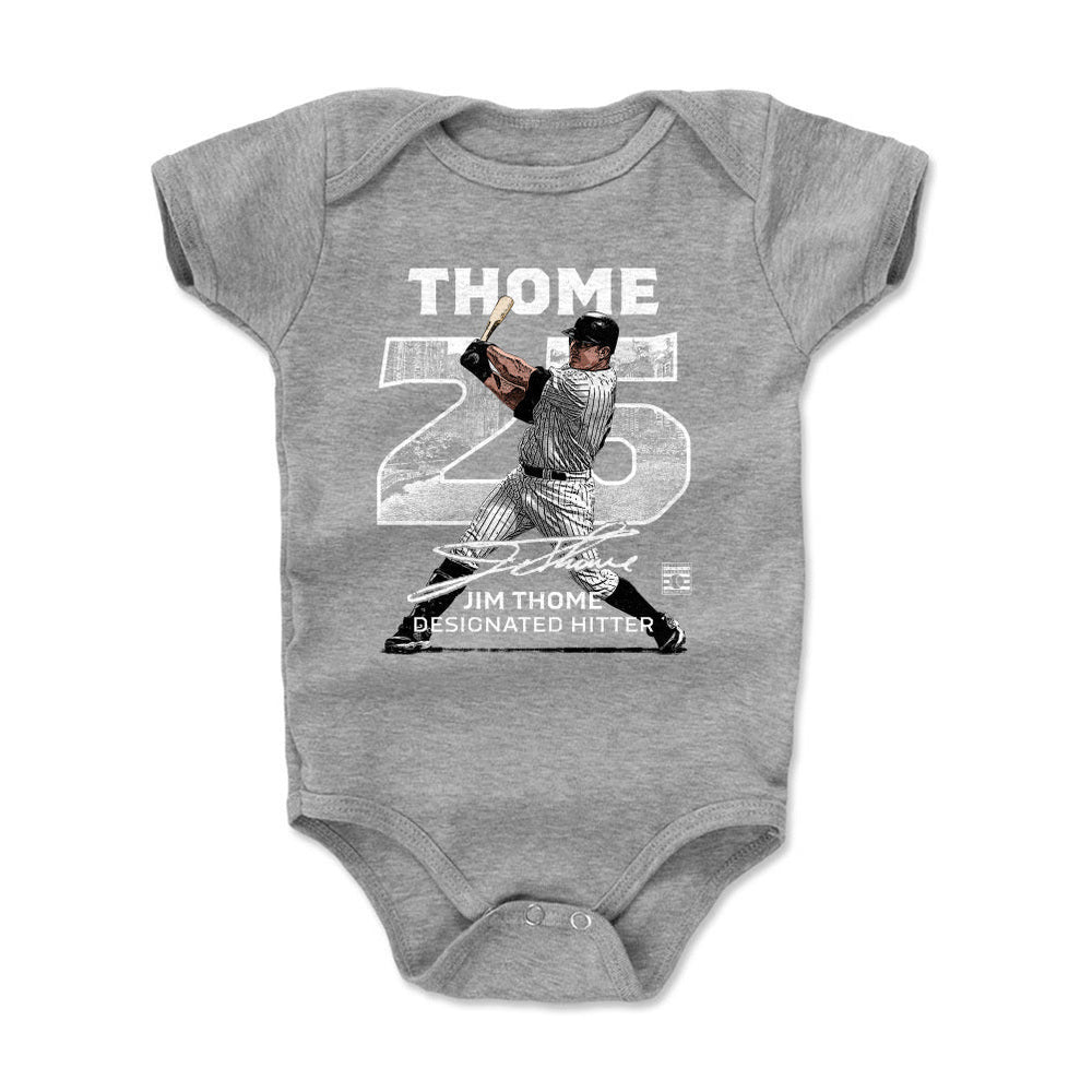 Jim Thome Throwback Number WHT (ONLINE ORDER ONLY)