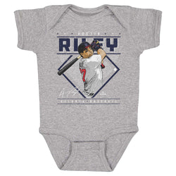 Austin Riley Atlanta Diamond Name WHT (ONLINE ORDER ONLY)