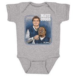 Drake Maye & Stefon Diggs New England Step Brothers WHT (ONLINE ORDER ONLY)