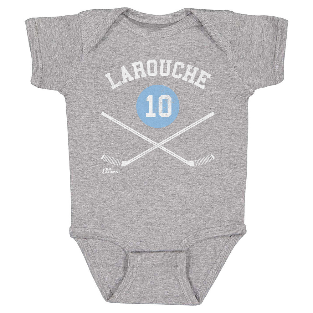 Pierre Larouche Pittsburgh 10 Sticks WHT