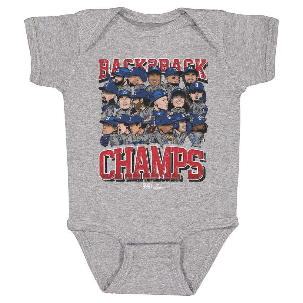 Los Angeles D Baseball Back 2 Back Champs 2025 WHT (ONLINE ORDER ONLY)