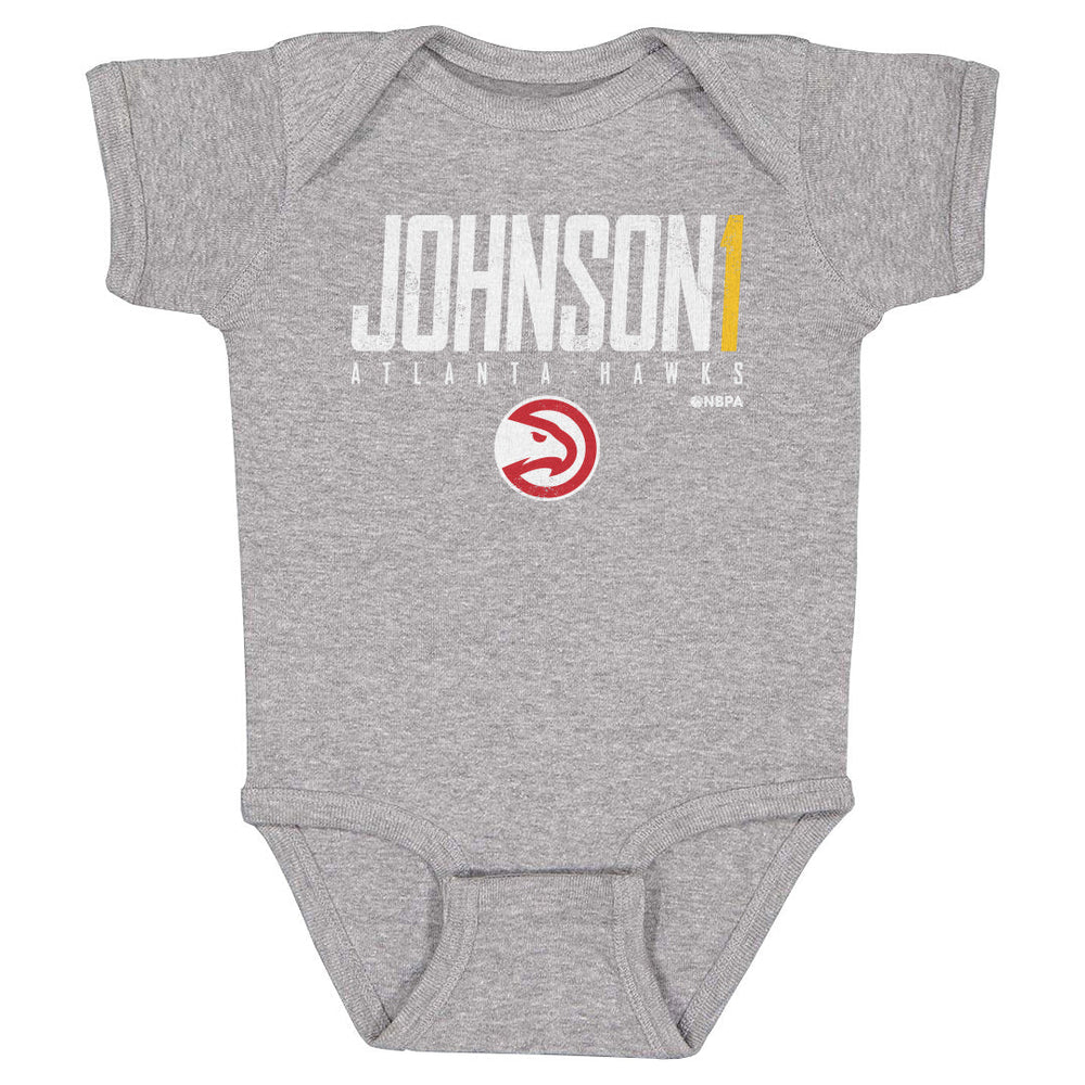 Jalen Johnson Atlanta Hawks Elite WHT (ONLINE ORDER ONLY)