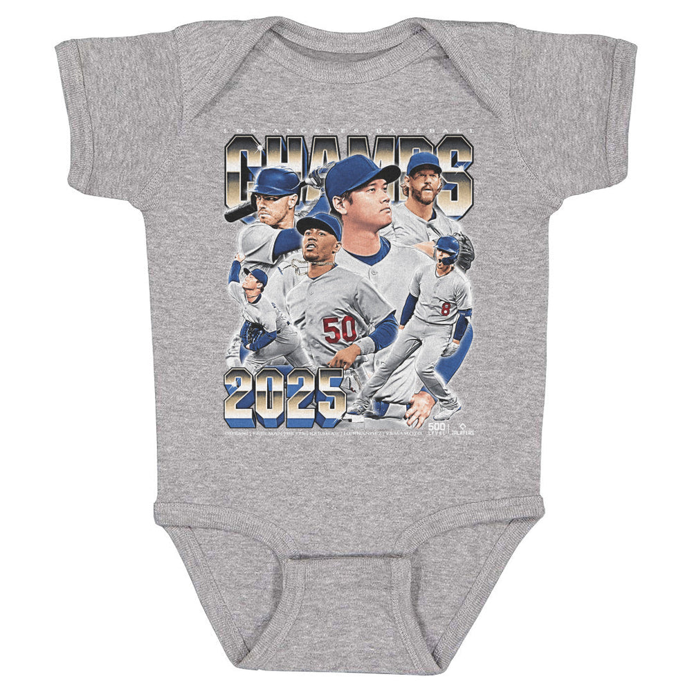 Los Angeles D Baseball 2025 Champs Vintage WHT (ONLINE ORDER ONLY)