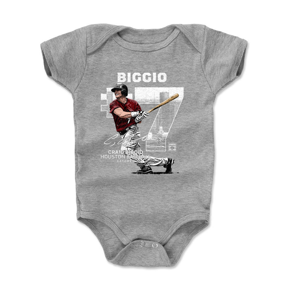 Craig Biggio Throwback Number WHT (ONLINE ORDER ONLY)