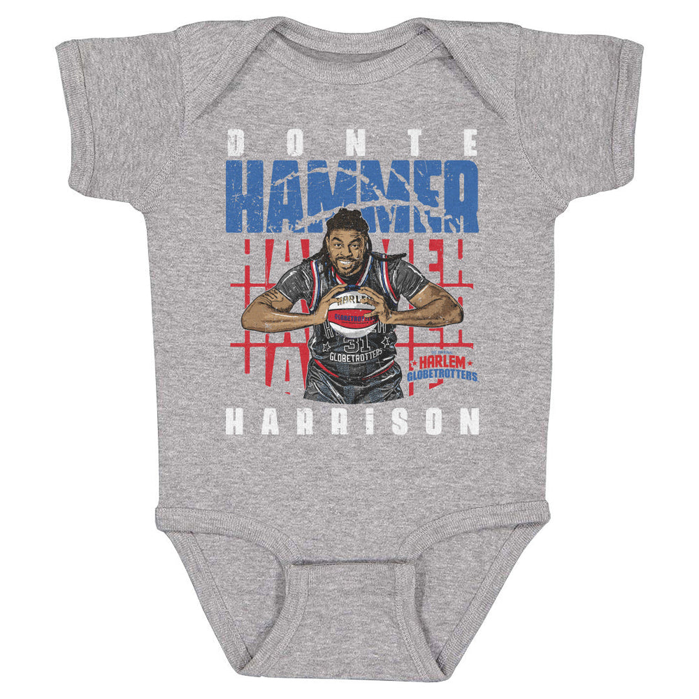Hammer Harrison Harlem Globetrotters Pose WHT (ONLINE ONLY)