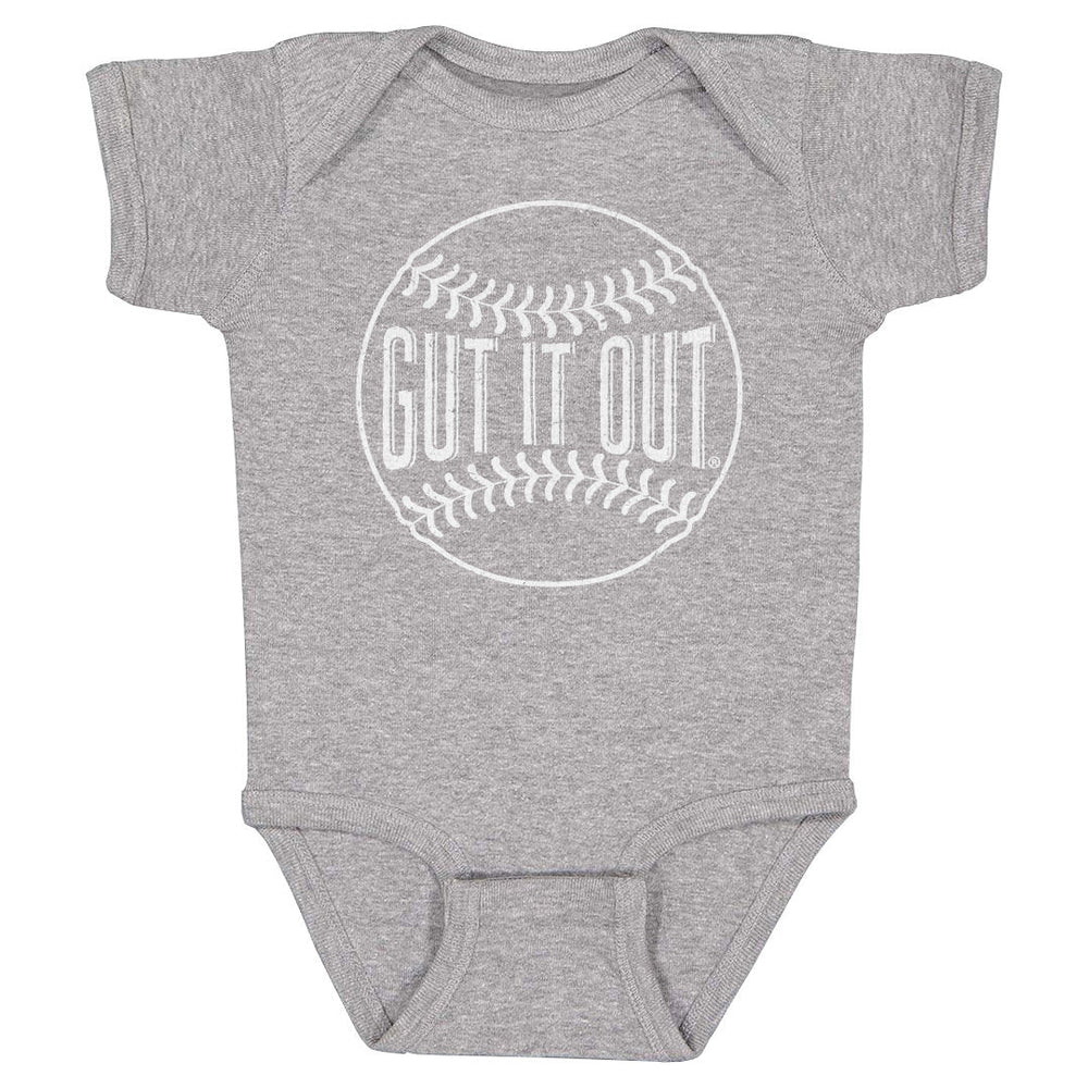 Gut It Out Foundation Baseball WHT (ONLINE ORDER ONLY)
