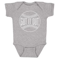 Gut It Out Foundation Baseball WHT (ONLINE ORDER ONLY)