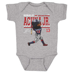 Ronald Acuna Jr. Cartoon WHT (ONLINE ORDER ONLY)