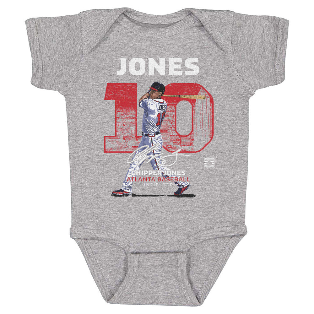 Chipper Jones Atlanta Throwback WHT (ONLINE ORDER ONLY)