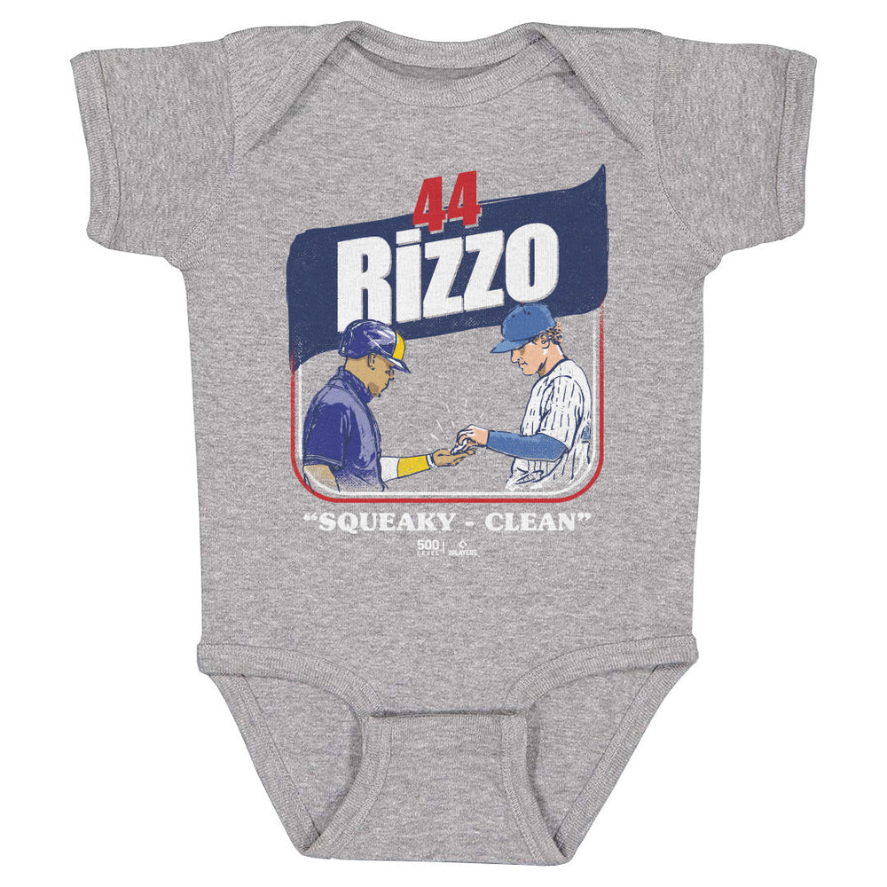 Anthony Rizzo Chicago C Squeaky-Clean WHT (ONLINE ORDER ONLY)