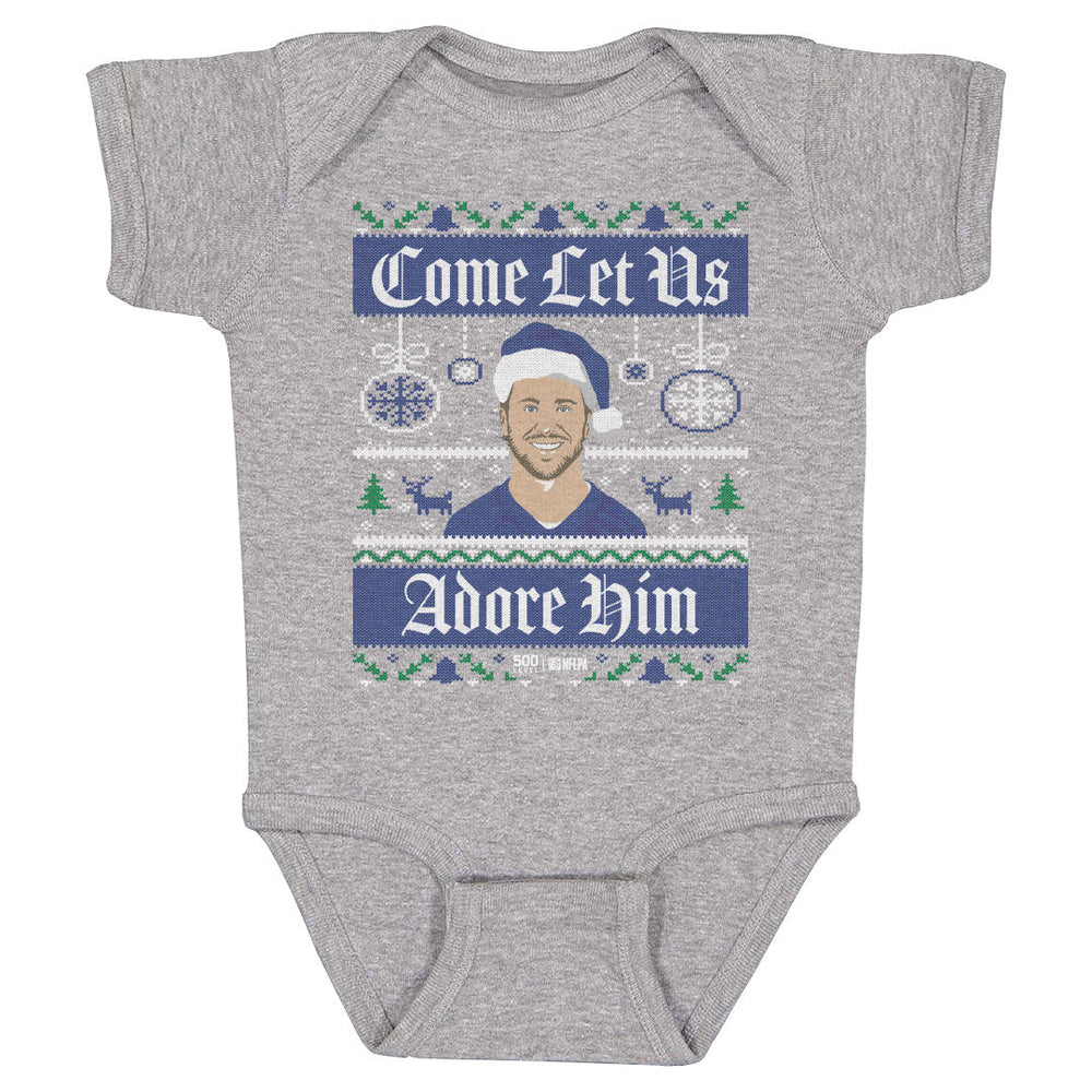 Josh Allen Buffalo Ugly Sweater WHT (ONLINE ORDER ONLY)