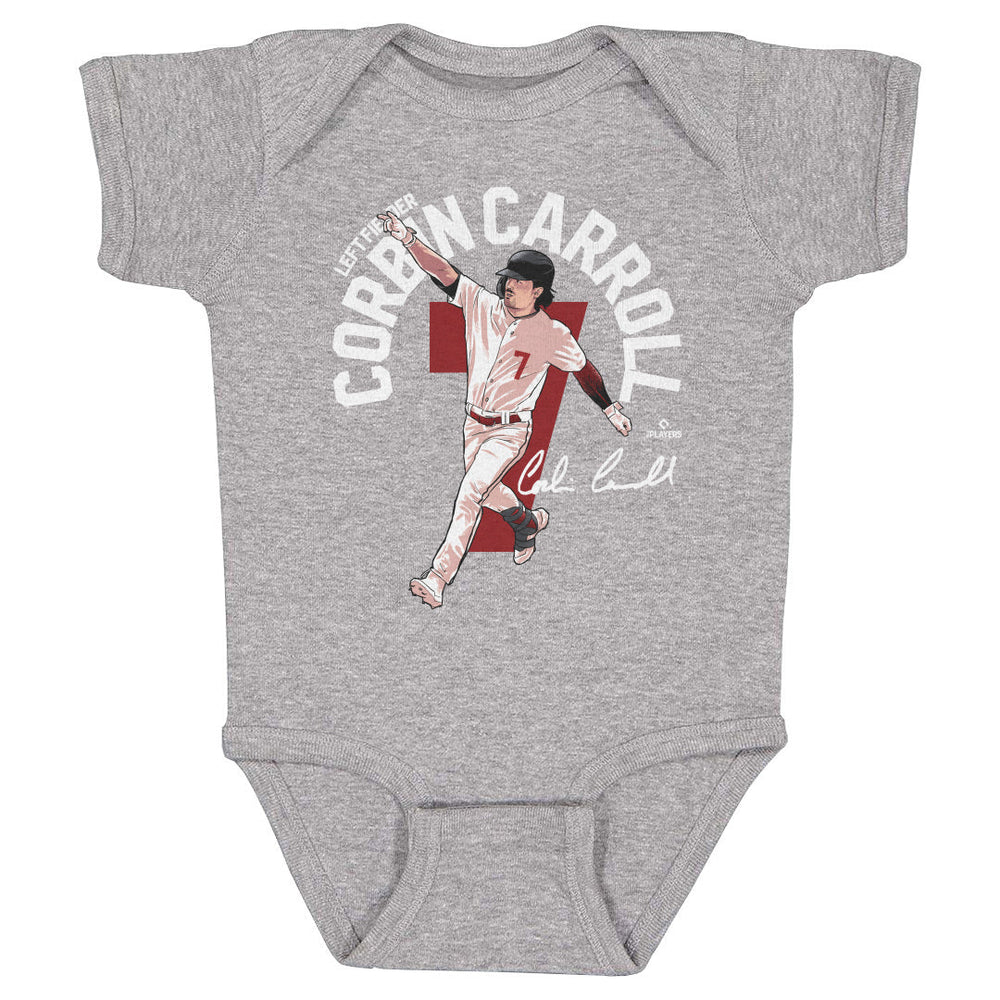 Corbin Carroll Arizona Name Arc WHT (ONLINE ORDER ONLY)
