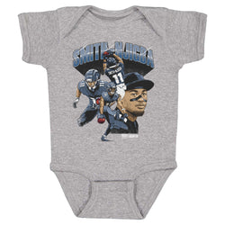 Jaxon Smith-Njigba Seattle Collage WHT (ONLINE ORDER ONLY)