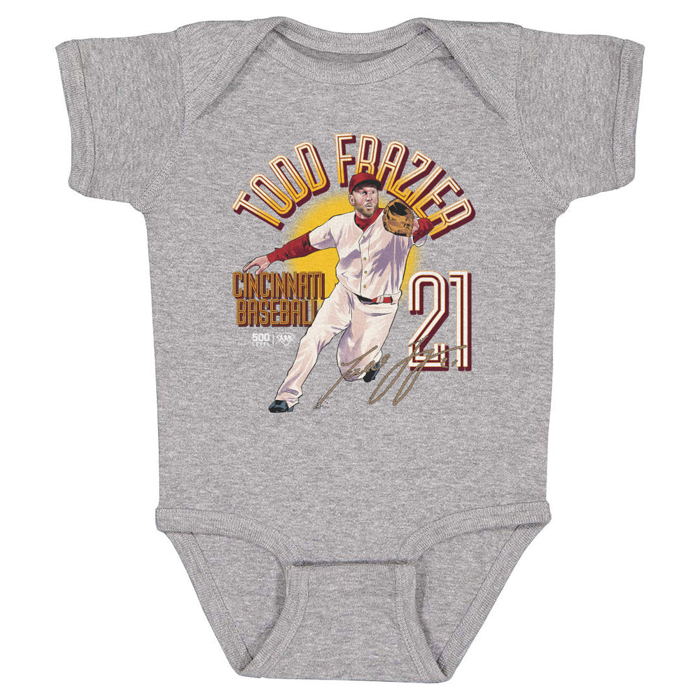 Todd Frazier Cincinnati Name Arc WHT (ONLINE ORDER ONLY)