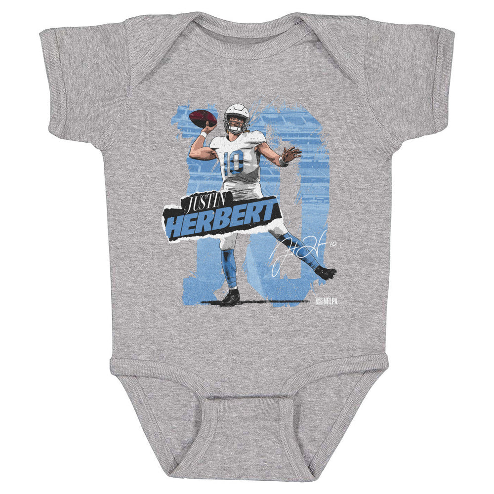 Justin Herbert Los Angeles C Rough WHT (ONLINE ORDER ONLY)