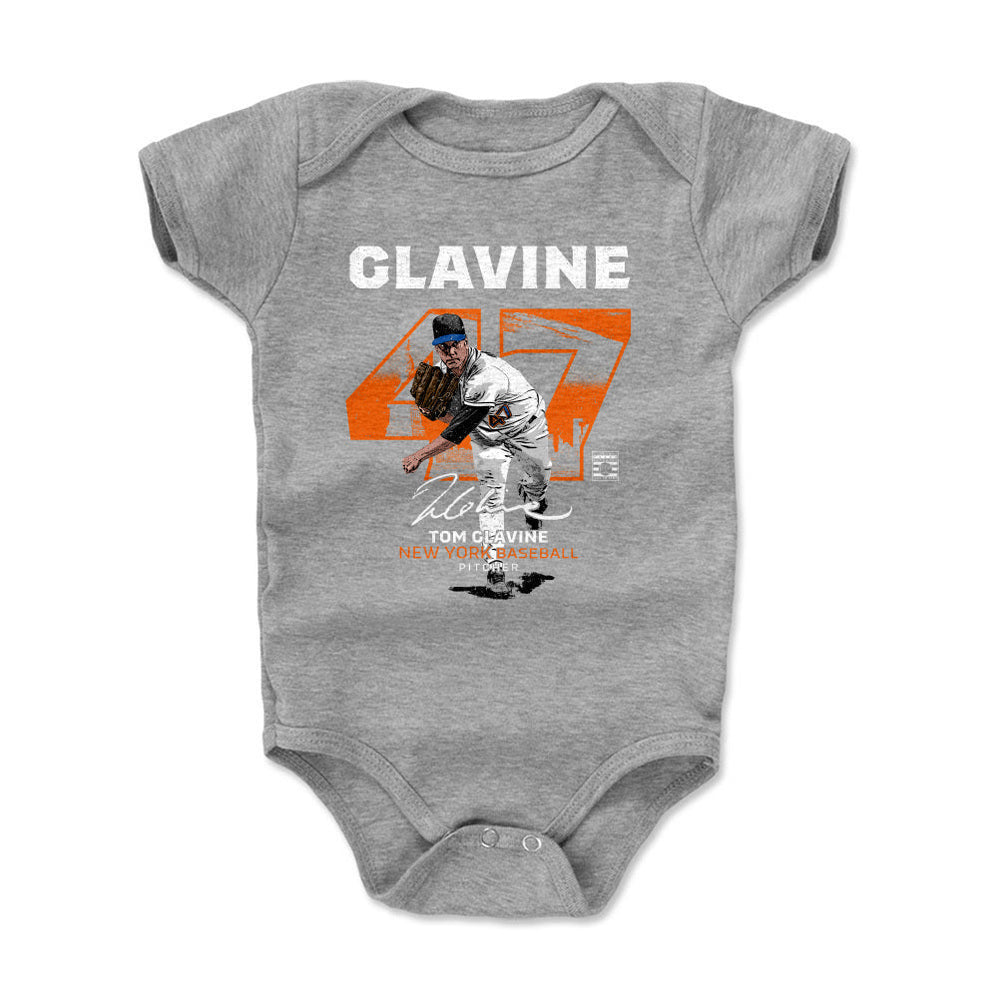 Tom Glavine Throwback Number WHT (ONLINE ORDER ONLY)