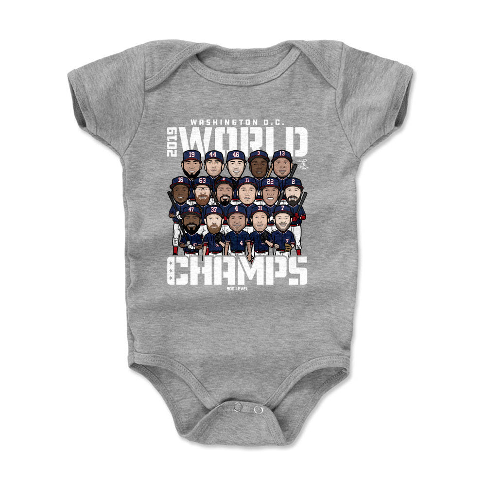 Washington Baseball 2019 World Champs WHT (ONLINE ORDER ONLY)