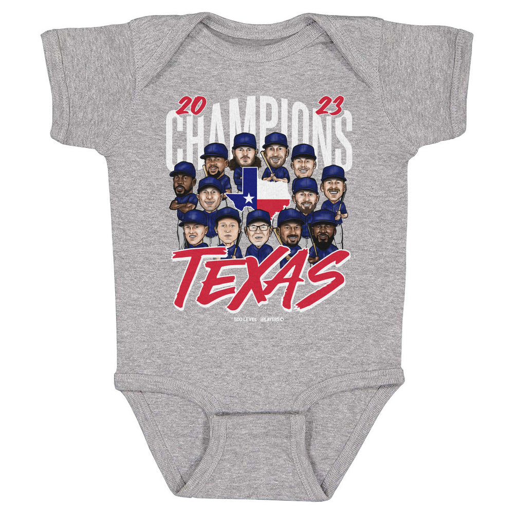 Texas Baseball Champions 2023 WHT (ONLINE ORDER ONLY)