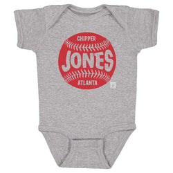 Chipper Jones Atlanta Baseball WHT (ONLINE ORDER ONLY)