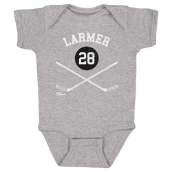 Steve Larmer Chicago 28 Sticks WHT