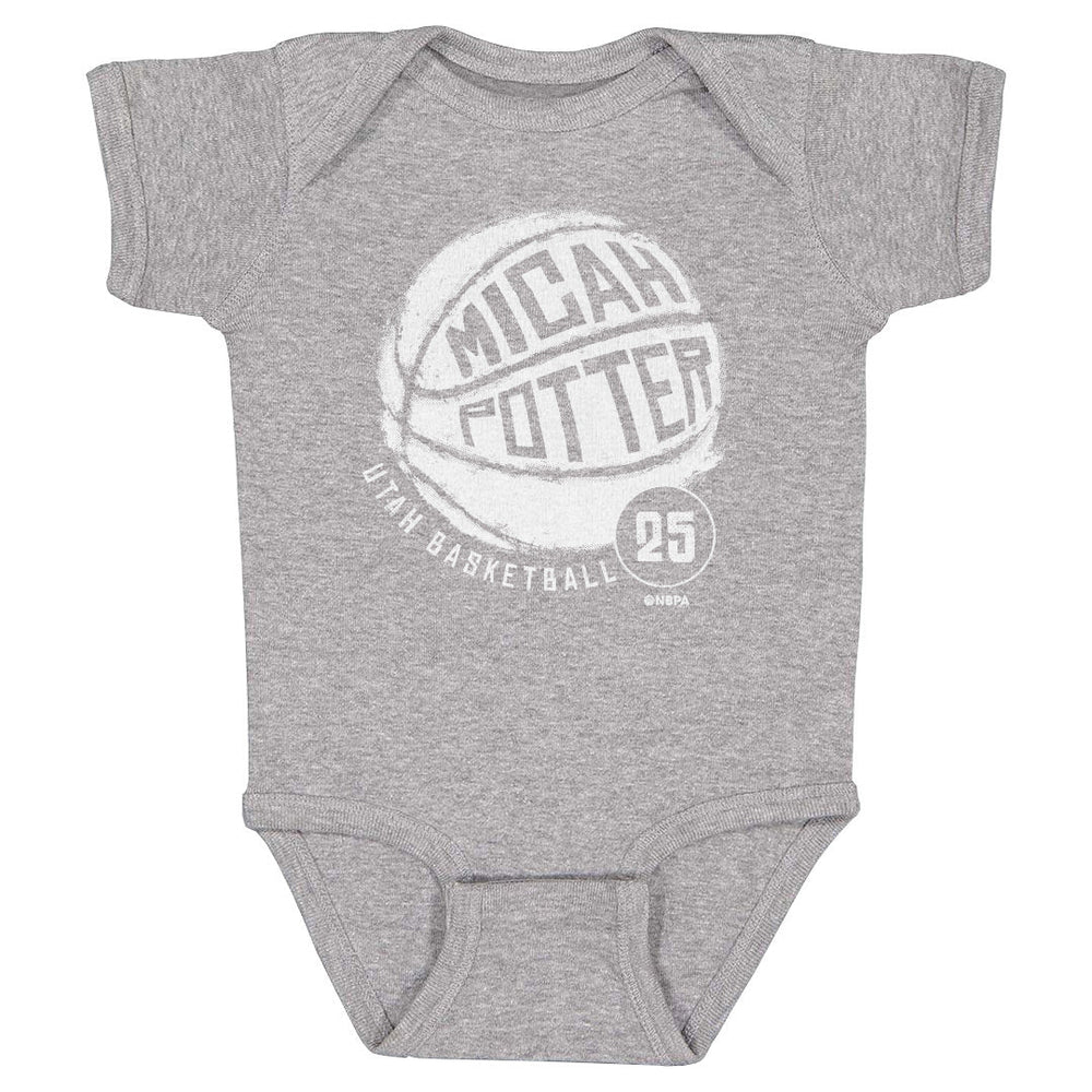 Micah Potter Utah Basketball WHT (ONLINE ORDER ONLY)