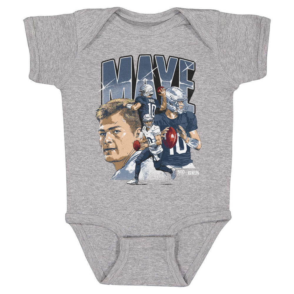 Drake Maye New England Collage WHT (ONLINE ORDER ONLY)