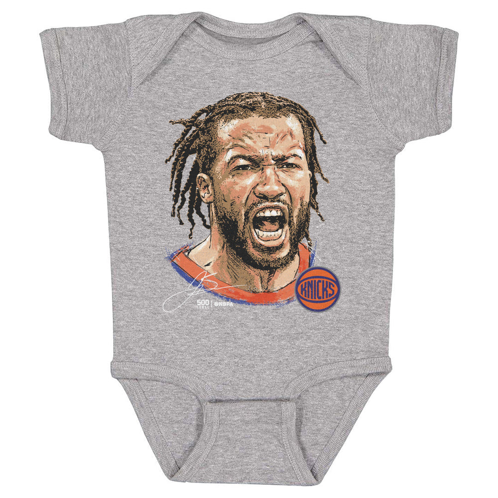 Jalen Brunson New York Knicks Portrait WHT