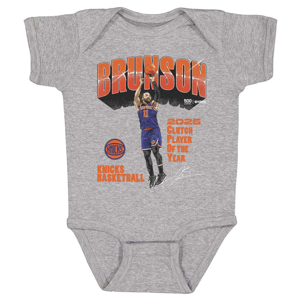 Jalen Brunson New York Knicks 2025 Clutch Player Of The Year WHT