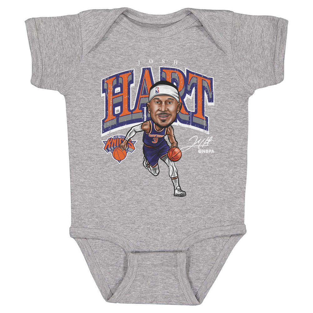 Josh Hart New York Knicks Cartoon WHT