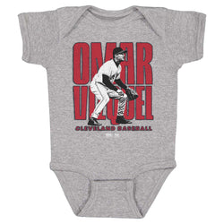 Omar Vizquel Cleveland Player Name WHT (ONLINE ORDER ONLY)