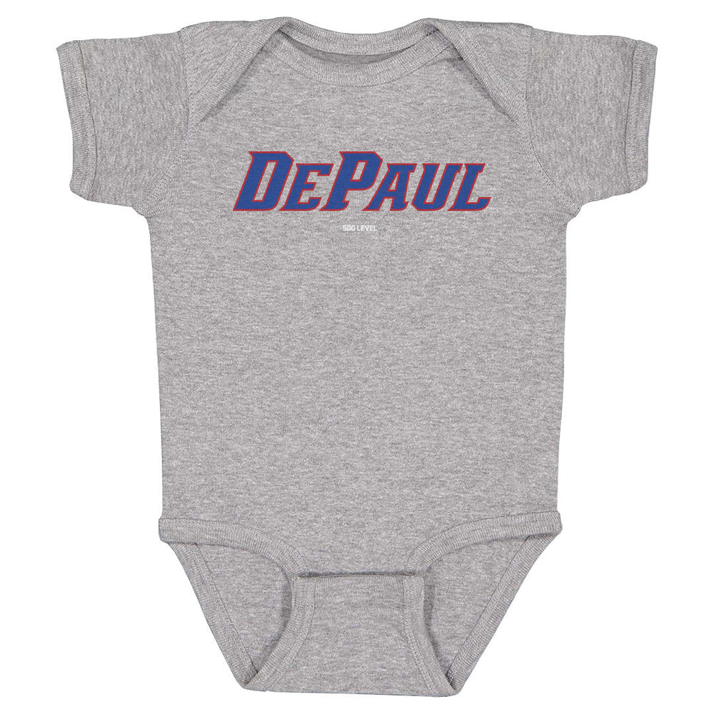 DePaul Blue Demons Wordmark WHT (ONLINE ORDER ONLY)
