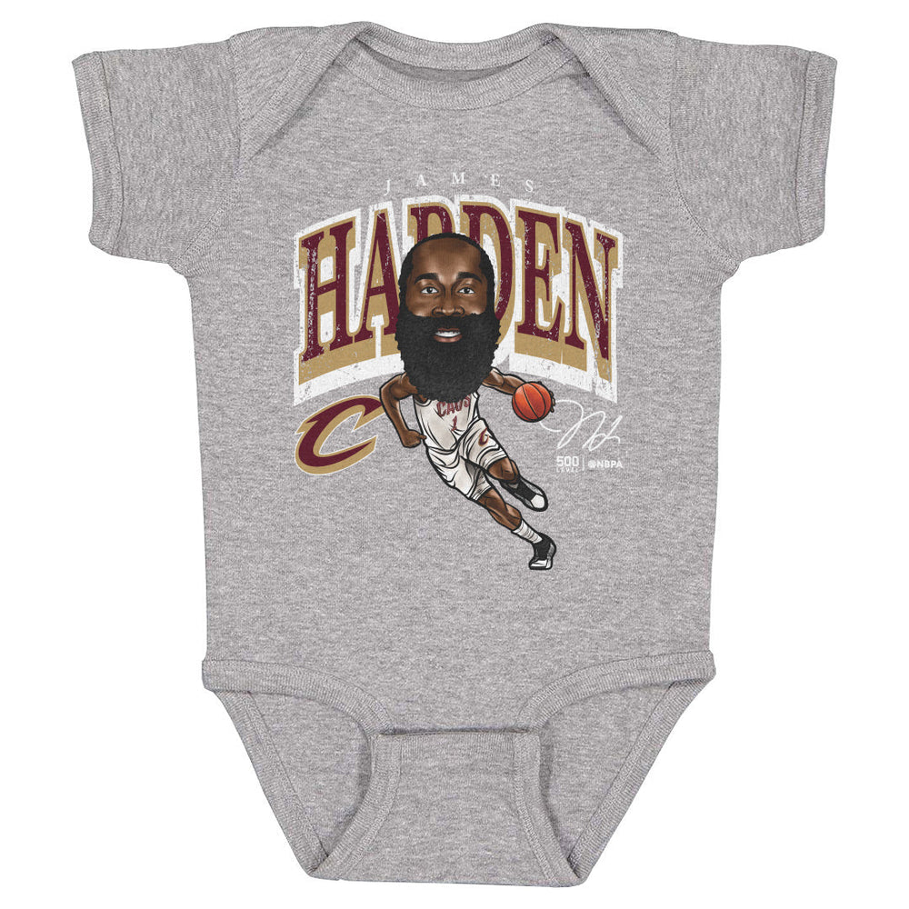 James Harden Cleveland Cavaliers Cartoon WHT (ONLINE ORDER ONLY)