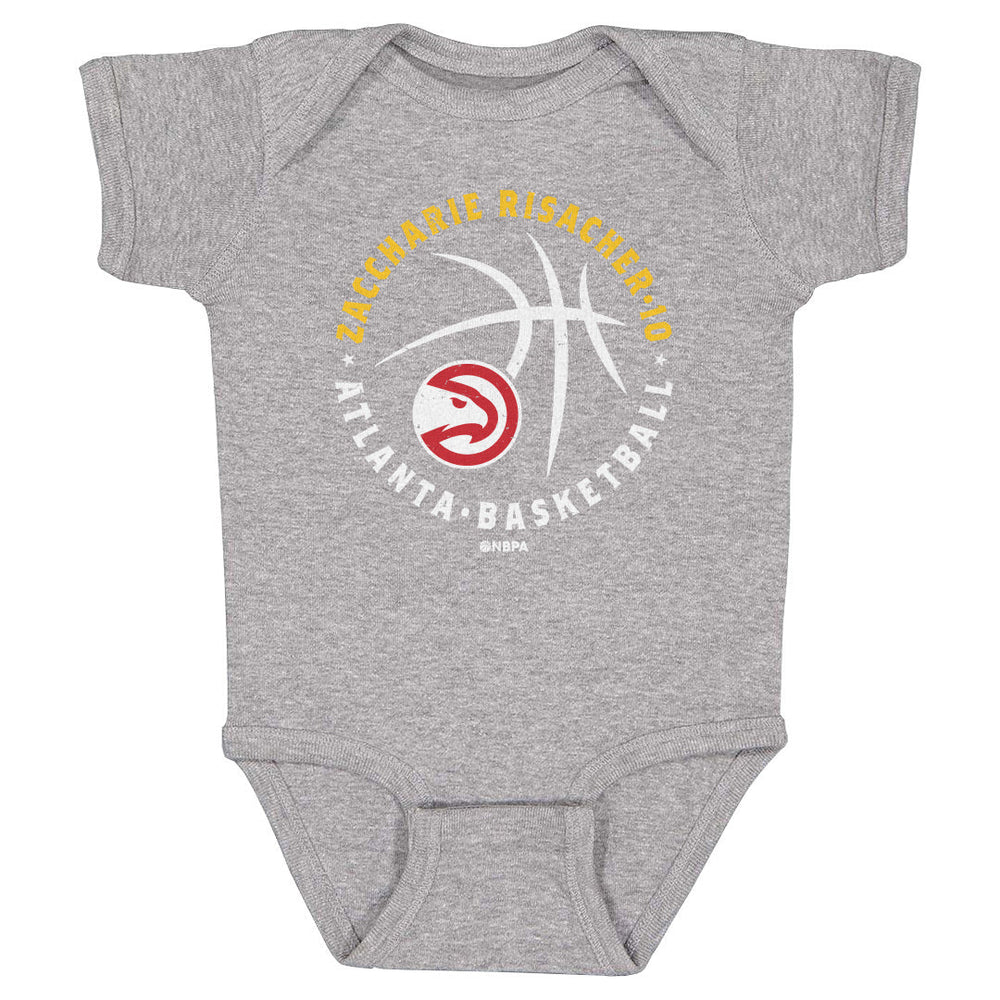 Zaccharie Risacher Atlanta Hawks Player Ball WHT (ONLINE ORDER ONLY)