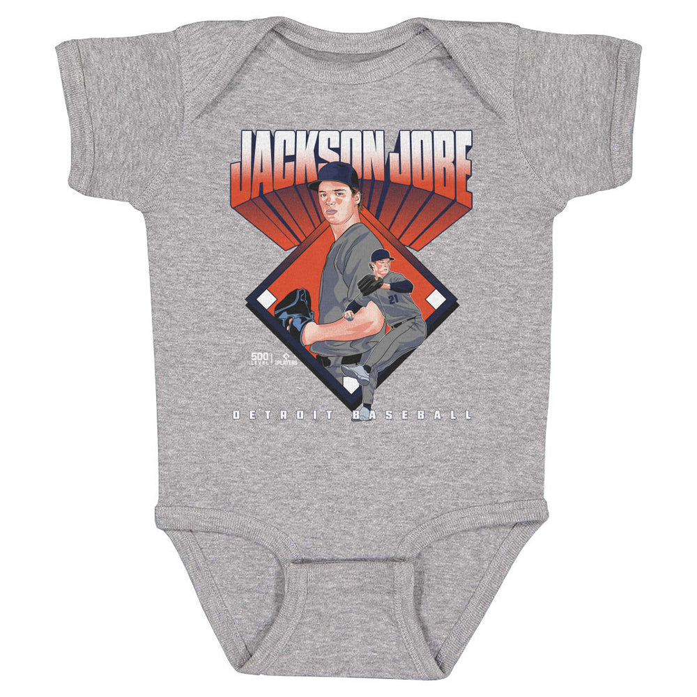 Jackson Jobe Detroit Baseball Diamond WHT (ONLINE ORDER ONLY)
