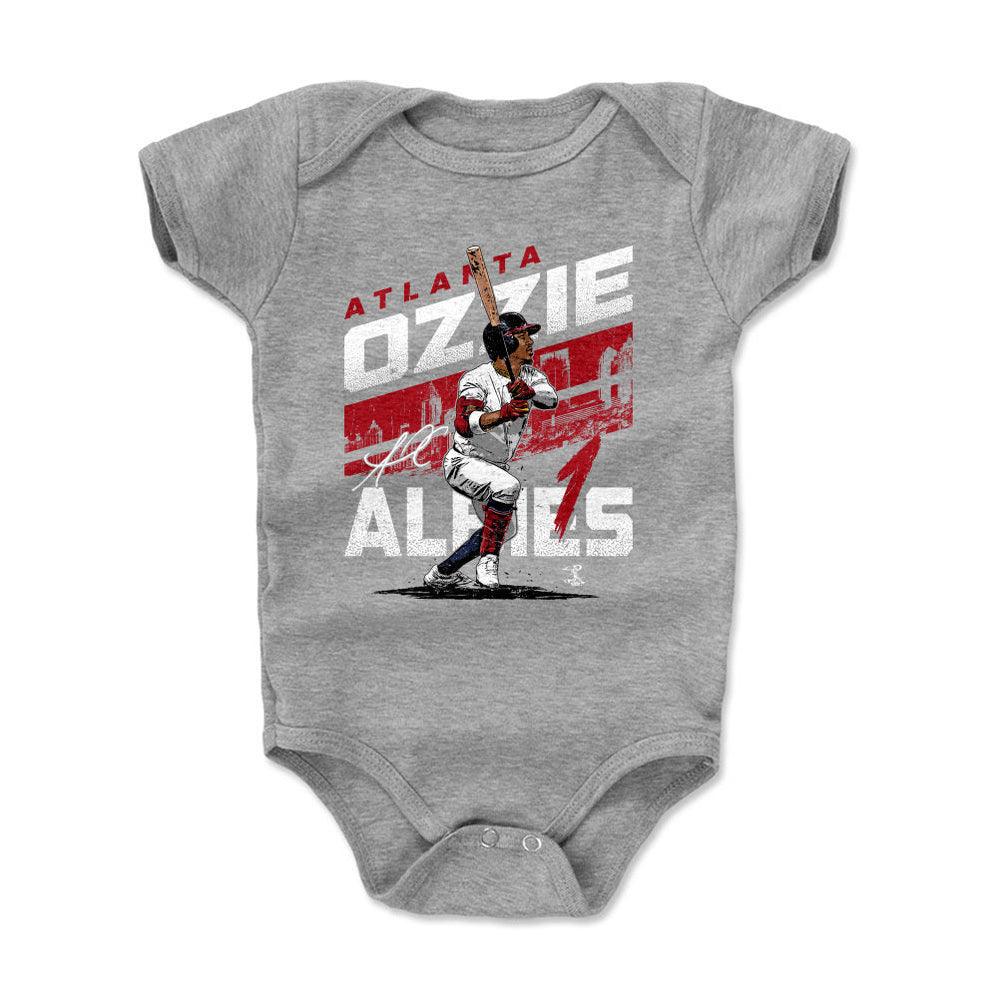 Ozzie Albies City Name WHT (ONLINE ORDER ONLY)