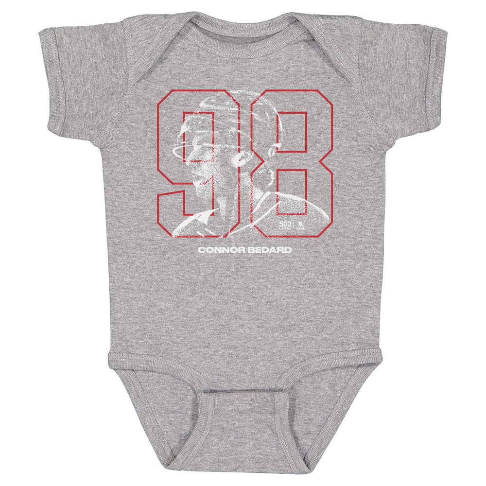 Connor Bedard Chicago Overlay WHT