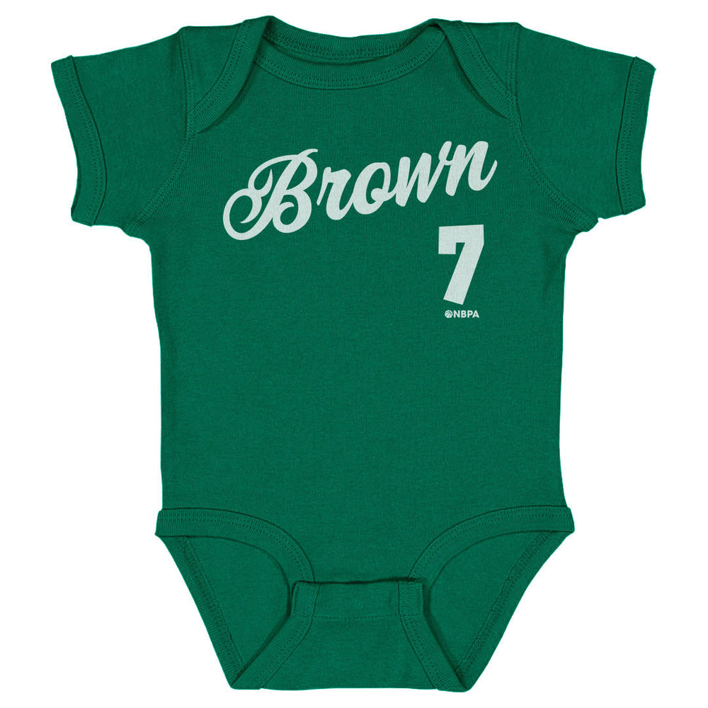 Jaylen Brown Boston Script WHT (ONLINE ORDER ONLY)