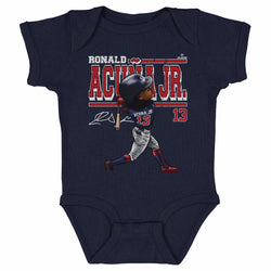 Ronald Acuna Jr. Cartoon WHT (ONLINE ORDER ONLY)