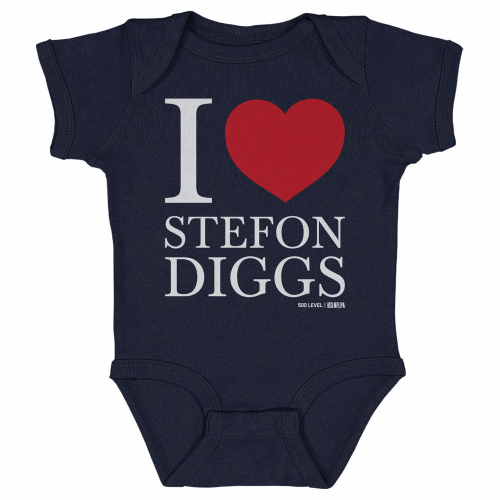 Stefon Diggs New England I Love WHT (ONLINE ORDER ONLY)